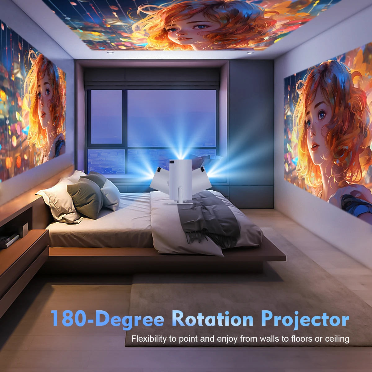 Projector HY300 Pro 4K Android